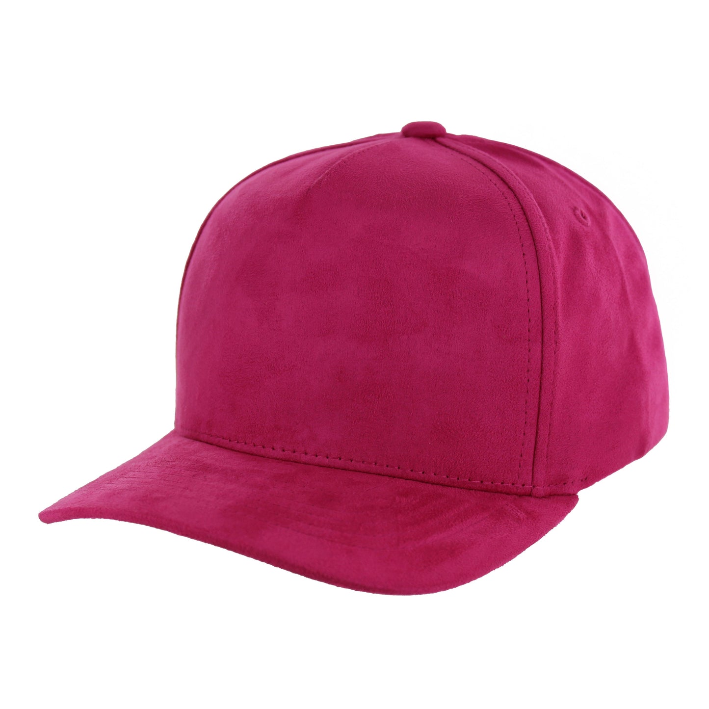 K804S - 5 PANEL FULL SUEDE CAP