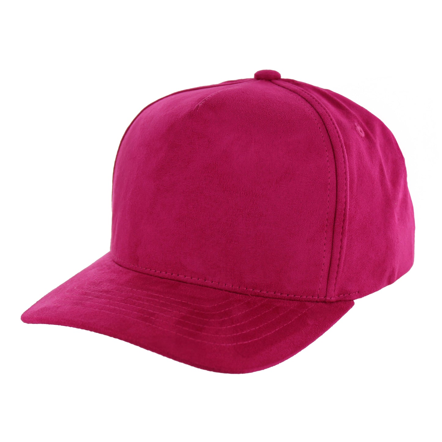 K804S - 5 PANEL FULL SUEDE CAP