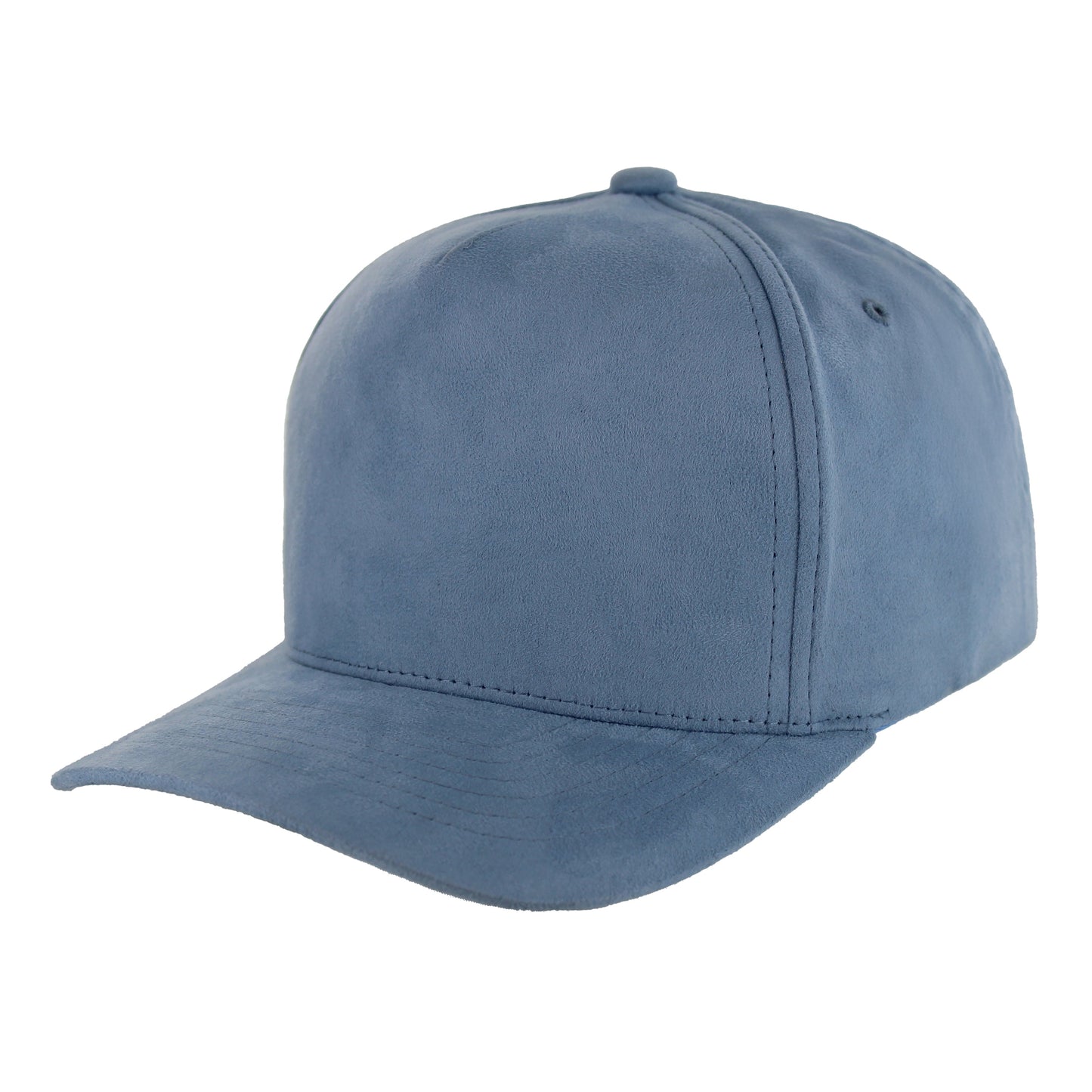 K804S - 5 PANEL FULL SUEDE CAP