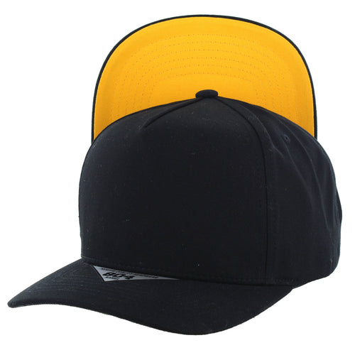 Tone Visor Hat - Black (Gold)