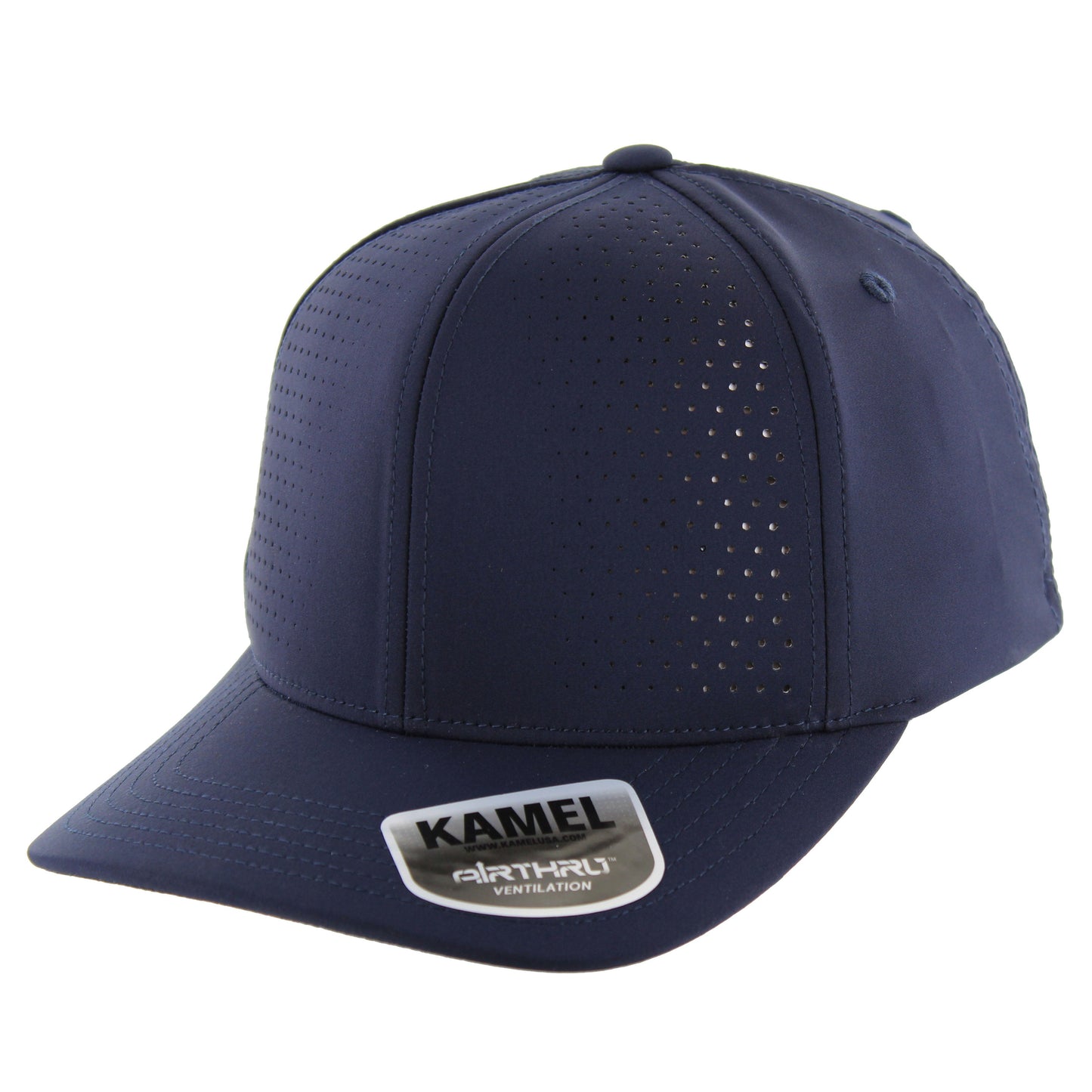 K815AT01B - 6 PANEL AIR THRU CAP - Navy
