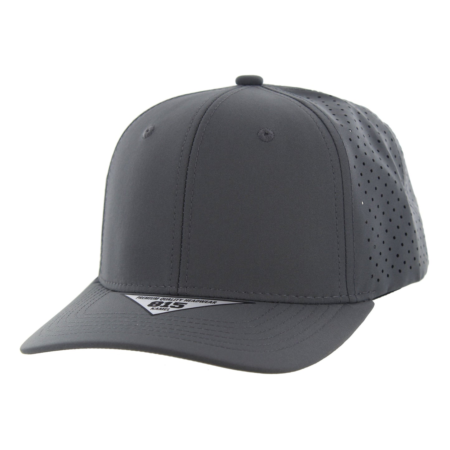 K815DP - PERFORATED HAT - Charcoal