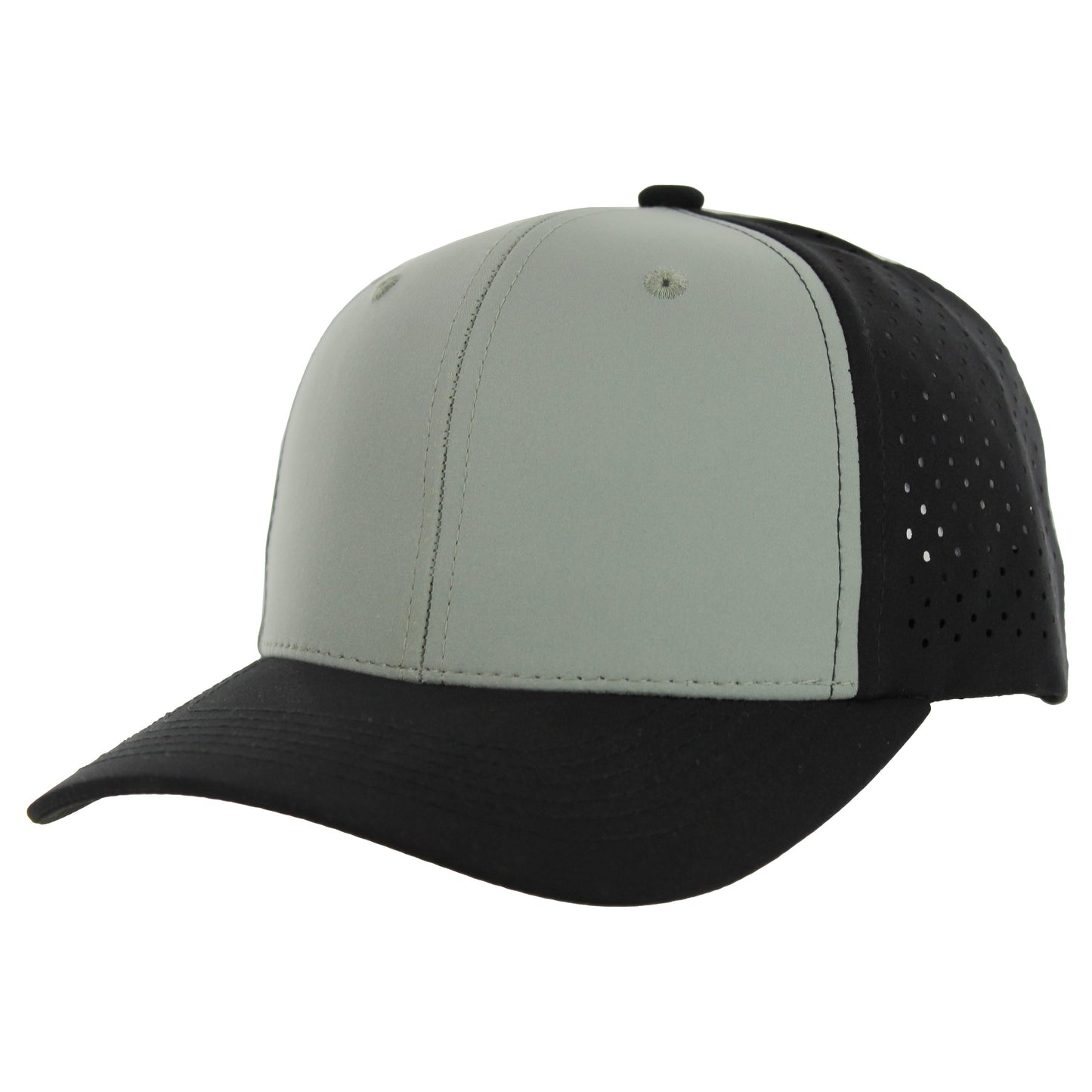 K815DP - PERFORATED HAT - Sage/Black/Black
