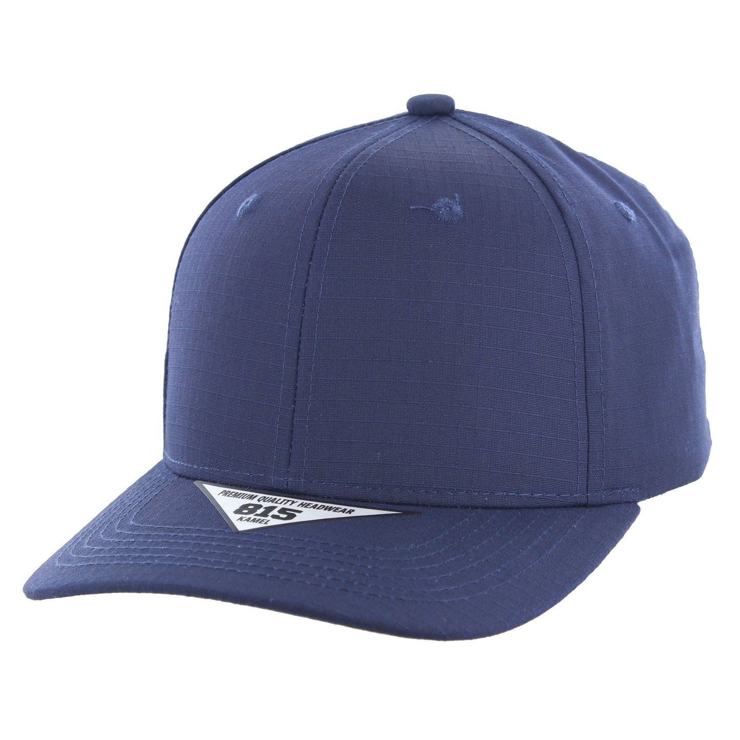 K815RS - 6 PANEL RIPSTOP CAP - Navy