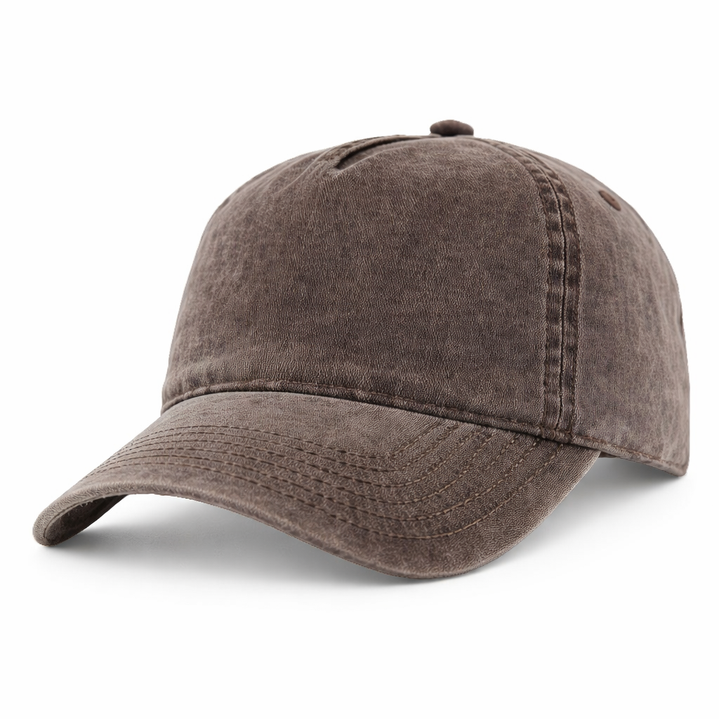 K901FPD - 5 PANEL PIGMENT DYE DAD HAT