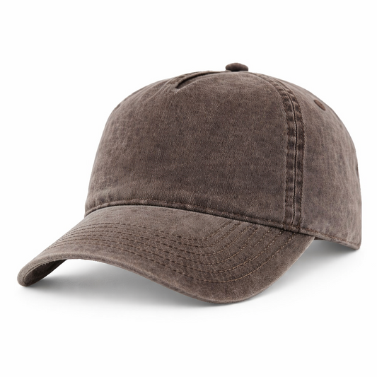 K901FPD - 5 PANEL PIGMENT DYE DAD HAT