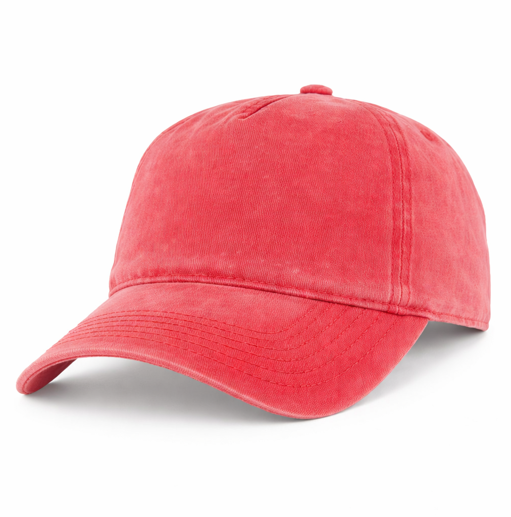 K901FPD - 5 PANEL PIGMENT DYE DAD HAT