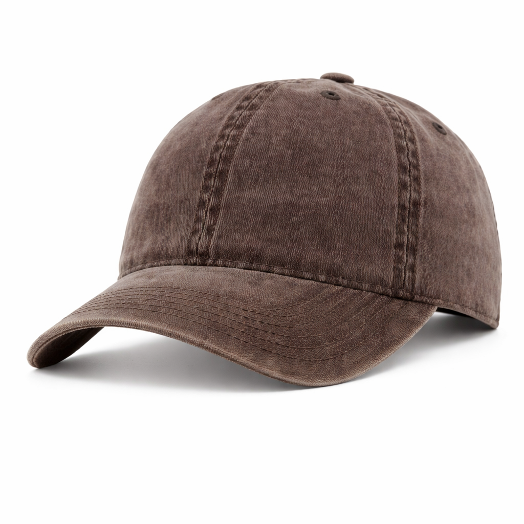K901PD - 6 PANEL COTTON DAD HAT - PIGMENT DYE