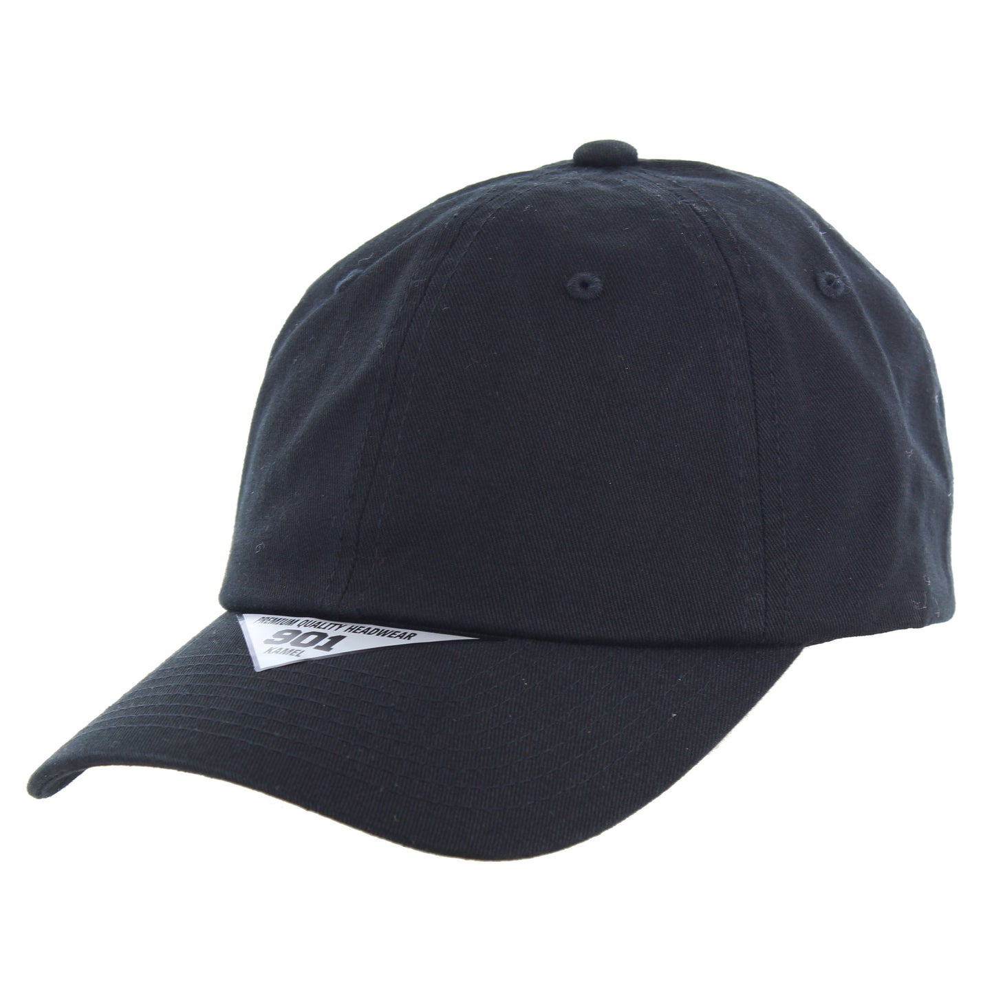K901 - COTTON DAD HAT - Black