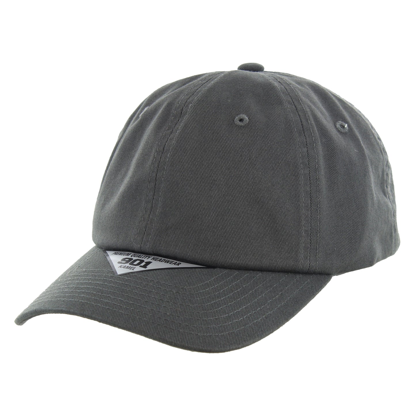 K901 - COTTON DAD HAT - Charcoal