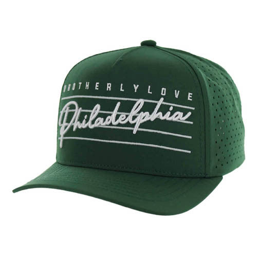 KSM078 PHILADELPHIA, PERFORATED HYDRO-DARK GREEN
