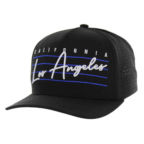 KSM078 LOS ANGELES, PERFORATED HYDRO-BLACK