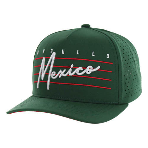 KSM078 MEXICO, PERFORATED HYDRO-DARK GREEN