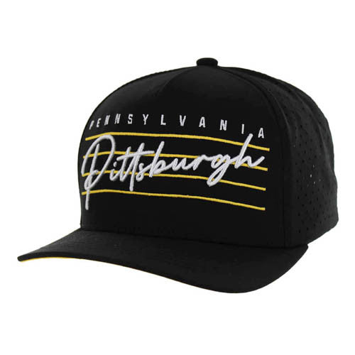 KSM078 PITTSBURGH, PERFORATED HYDRO-BLACK