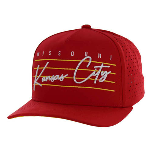 KSM078 KANSAS CITY, PERFORATED HYDRO-RED