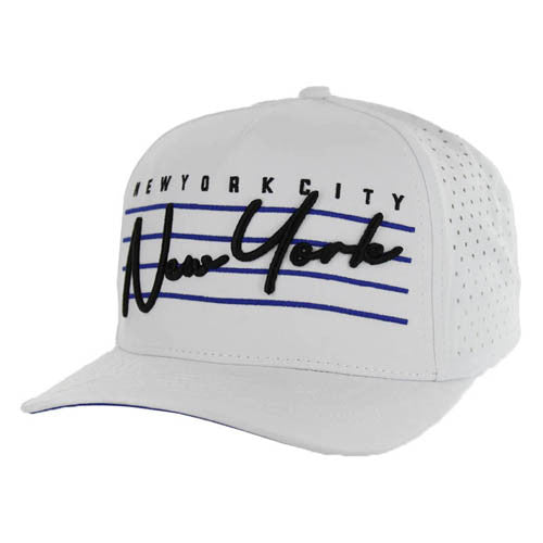 KSM078 NEW YORK, PERFORATED HYDRO-WHITE