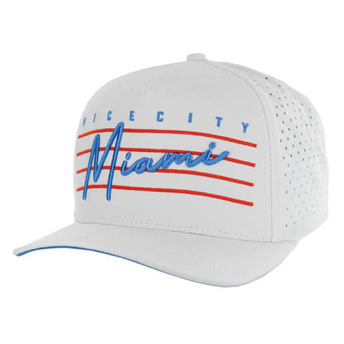 KSM078 MIAMI, PERFORATED HYDRO-WHITE