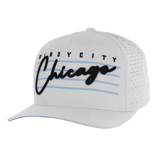 KSM078 CHICAGO, PERFORATED HYDRO-WHITE