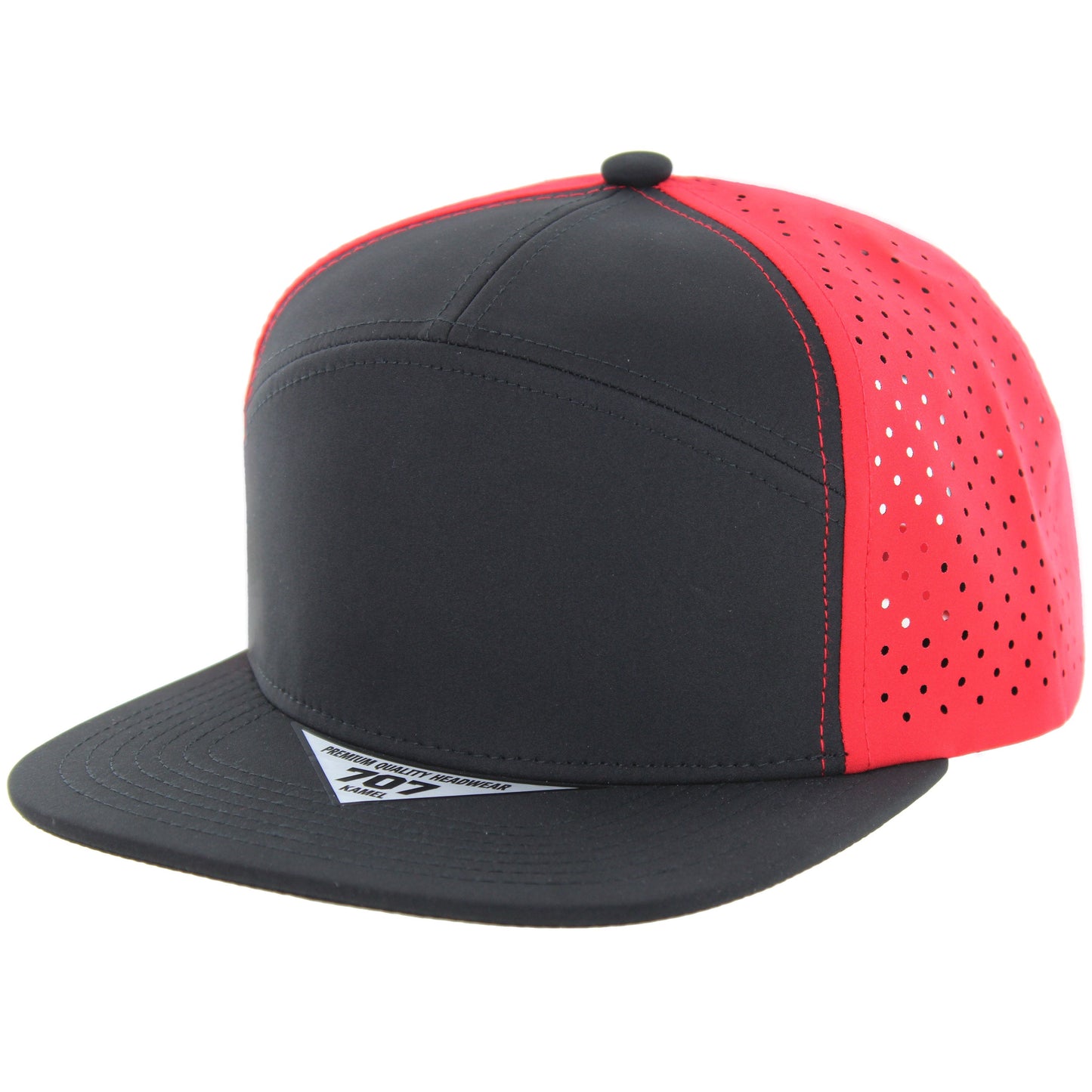 K707DP - 7 PANEL PERFORATED SUBTONE CAP