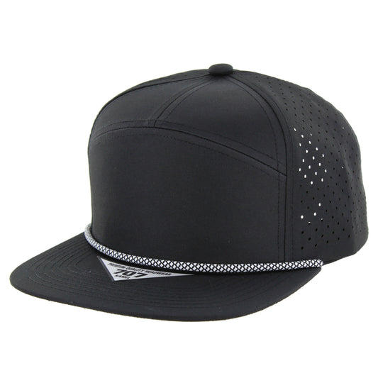 K707DPR - 7 PANEL PERFORATED ROPE CAP