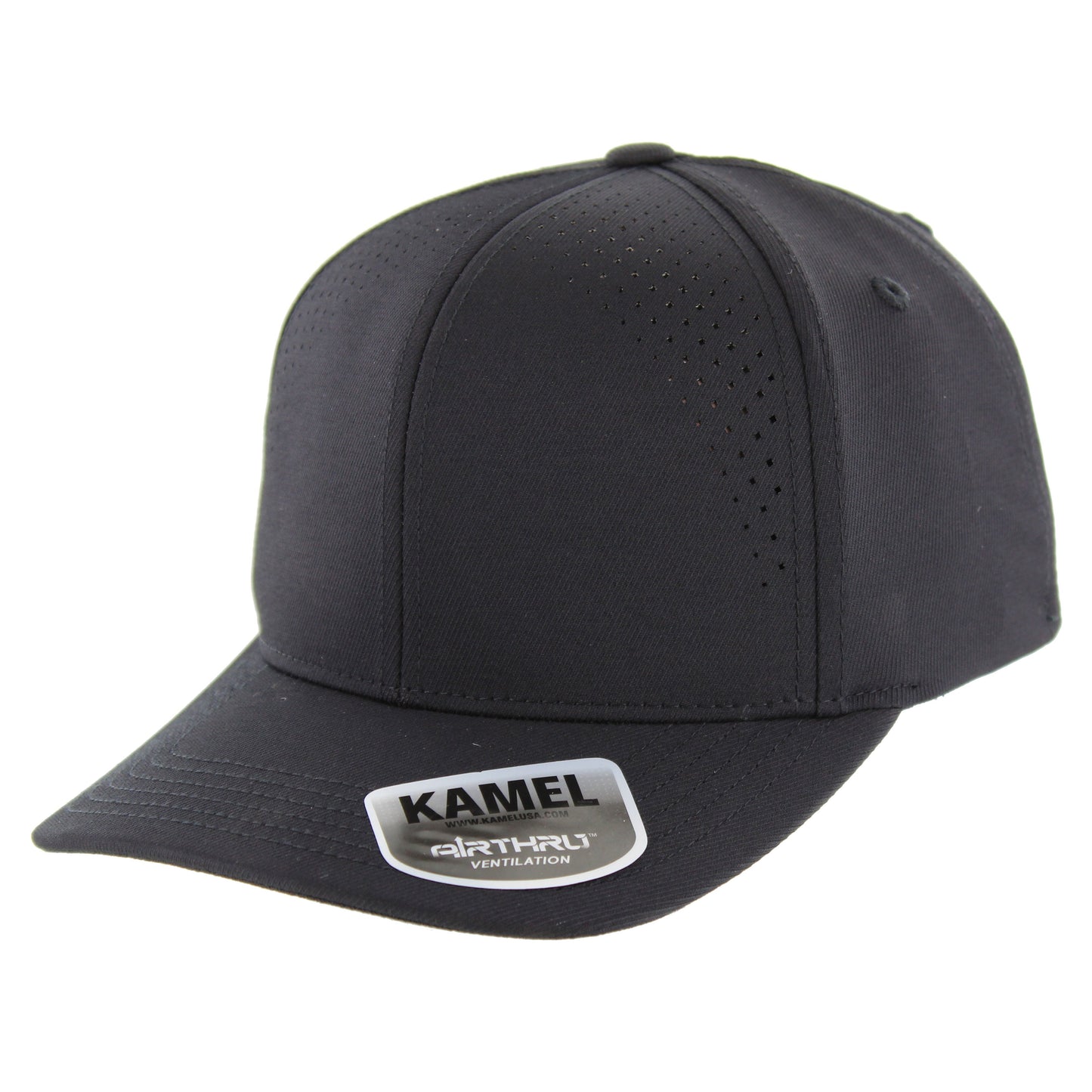 K815AT02A - 6 PANEL AIR THRU TWILL CAP