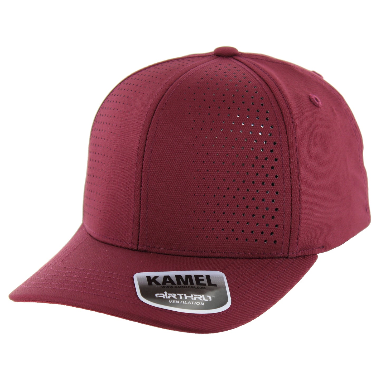 K815AT02B - 6 PANEL AIR THRU TWILL CAP