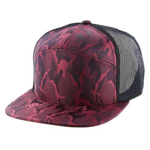 BURGUNDY CAMO/BLACK