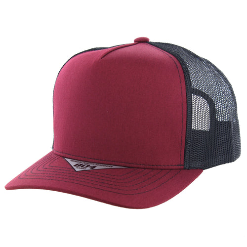 BURGUNDY/BLACK