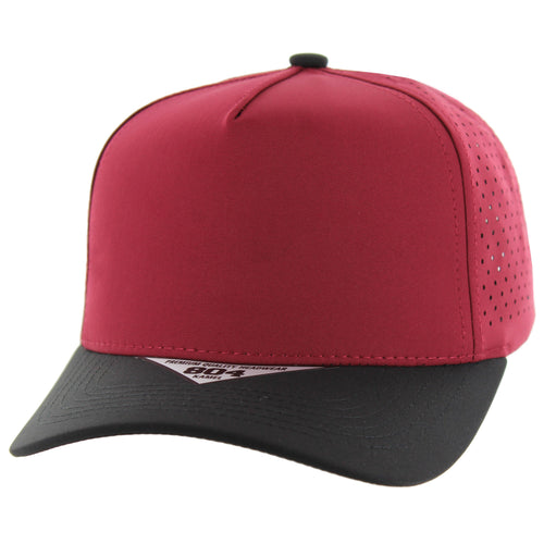 BURGUNDY/BLACK