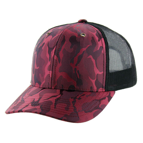 BURGUNDY CAMO/BLACK