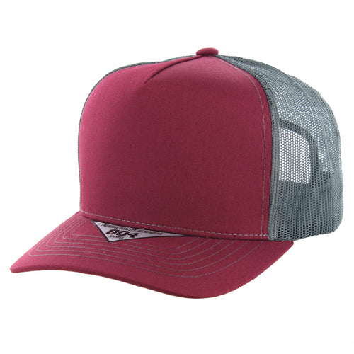 BURGUNDY/CHARCOAL