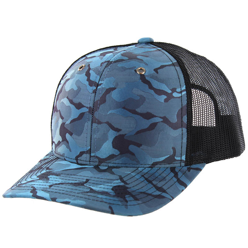 K815NCTY - YOUTH NYLON CAMO TRUCKER