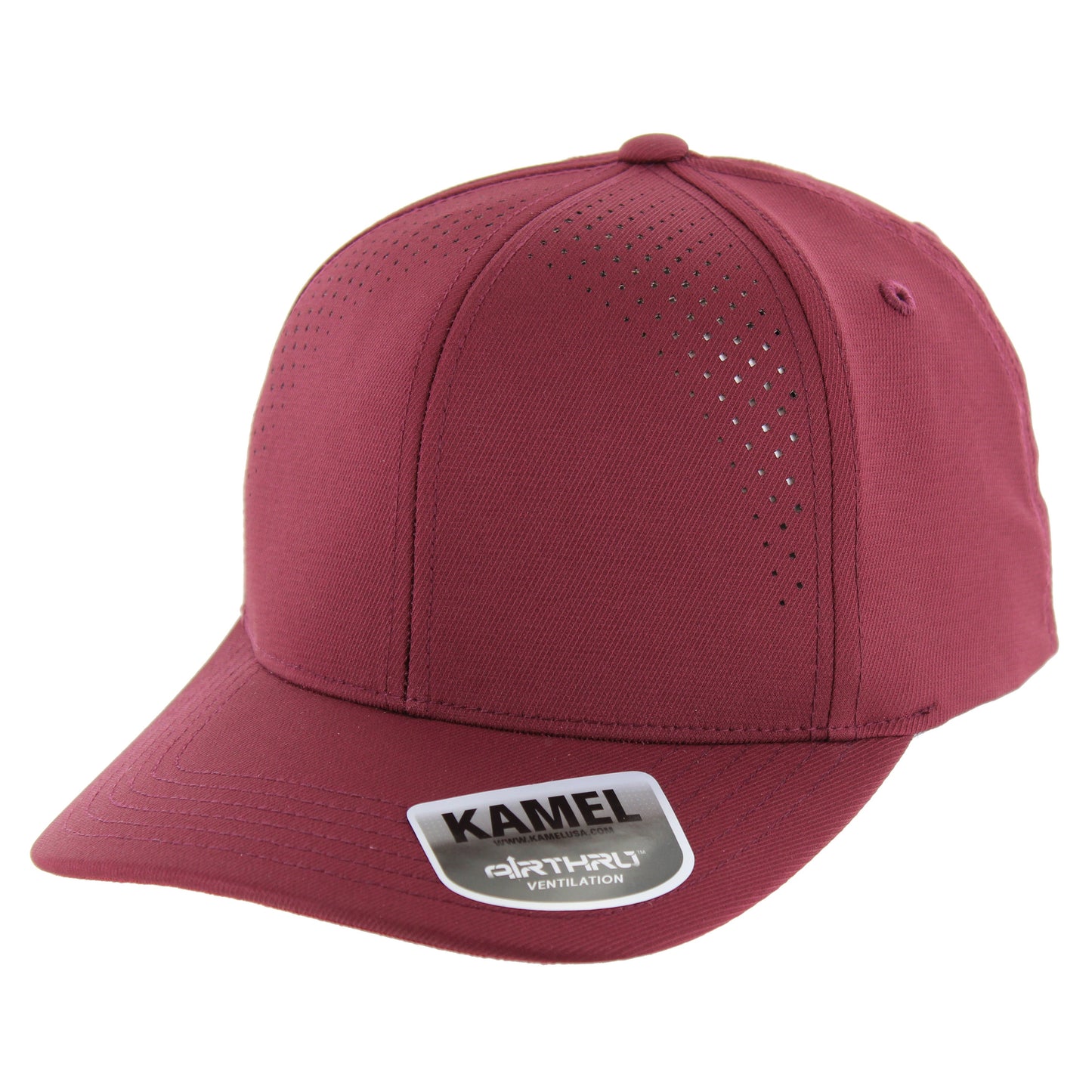 K815AT02A - 6 PANEL AIR THRU TWILL CAP