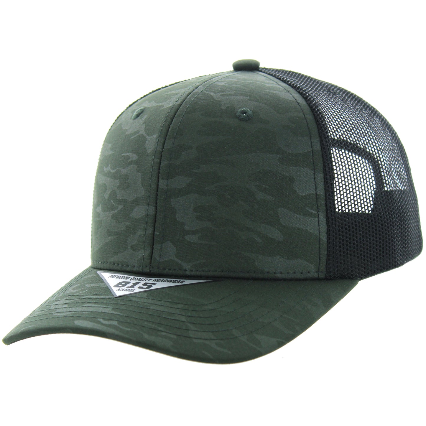 K815FCT - 6 PANEL CAMO TRUCKER