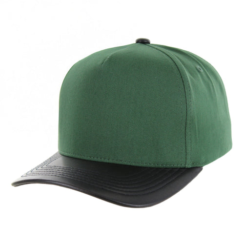 DARK GREEN/BLACK PU