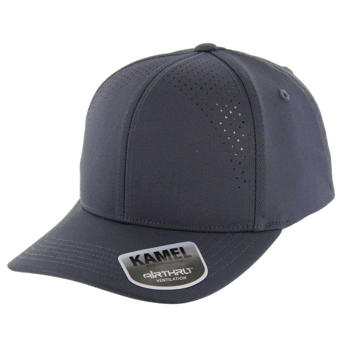 K815AT02A - 6 PANEL AIR THRU TWILL CAP