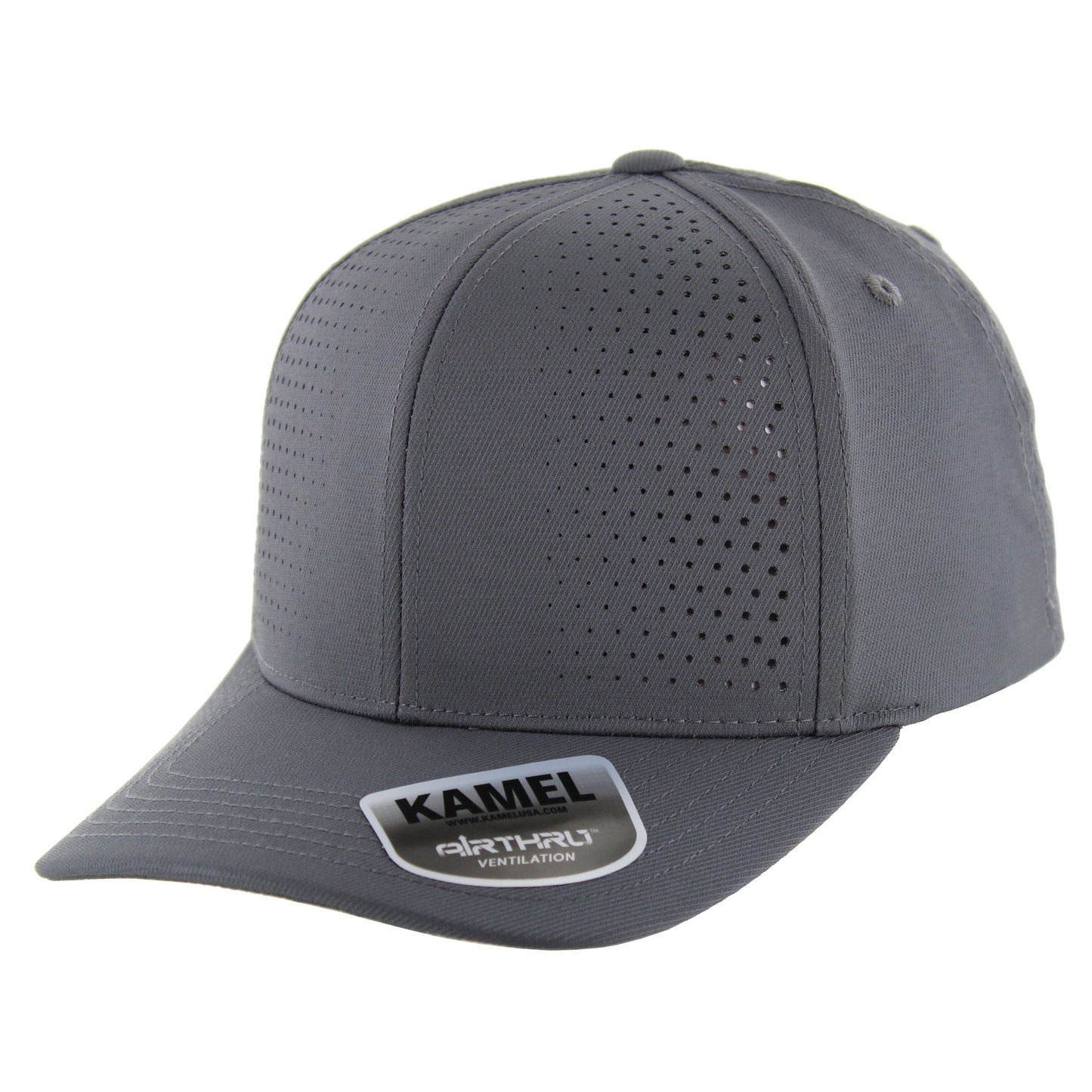 K815AT02B - 6 PANEL AIR THRU TWILL CAP