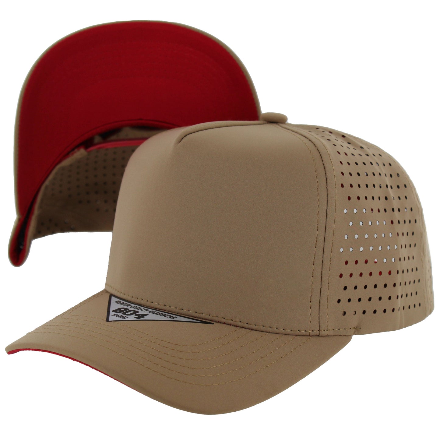 K804DPS - 5 PANEL PERFORATED SUBTONE CAP