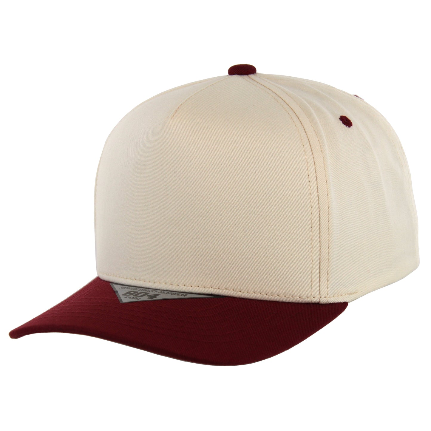 K804 - 5 PANEL COTTON CAP