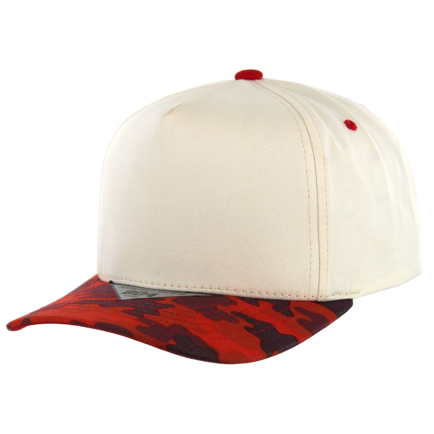 K804 - 5 PANEL COTTON CAP