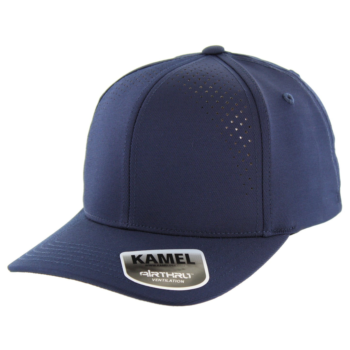 K815AT02A - 6 PANEL AIR THRU TWILL CAP
