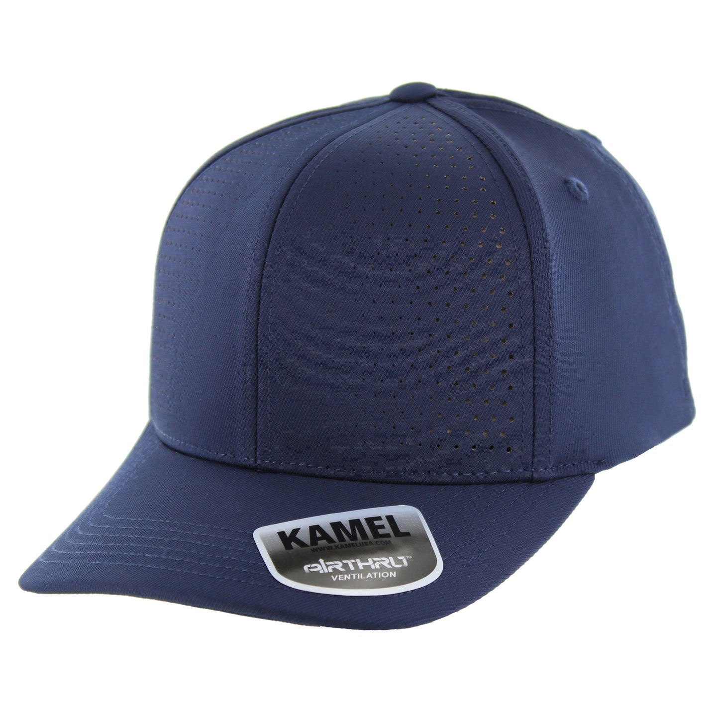 K815AT02B - 6 PANEL AIR THRU TWILL CAP