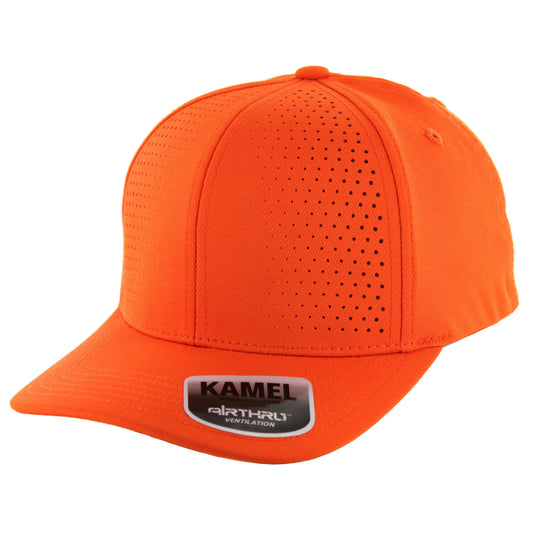 K815AT02B - 6 PANEL AIR THRU TWILL CAP