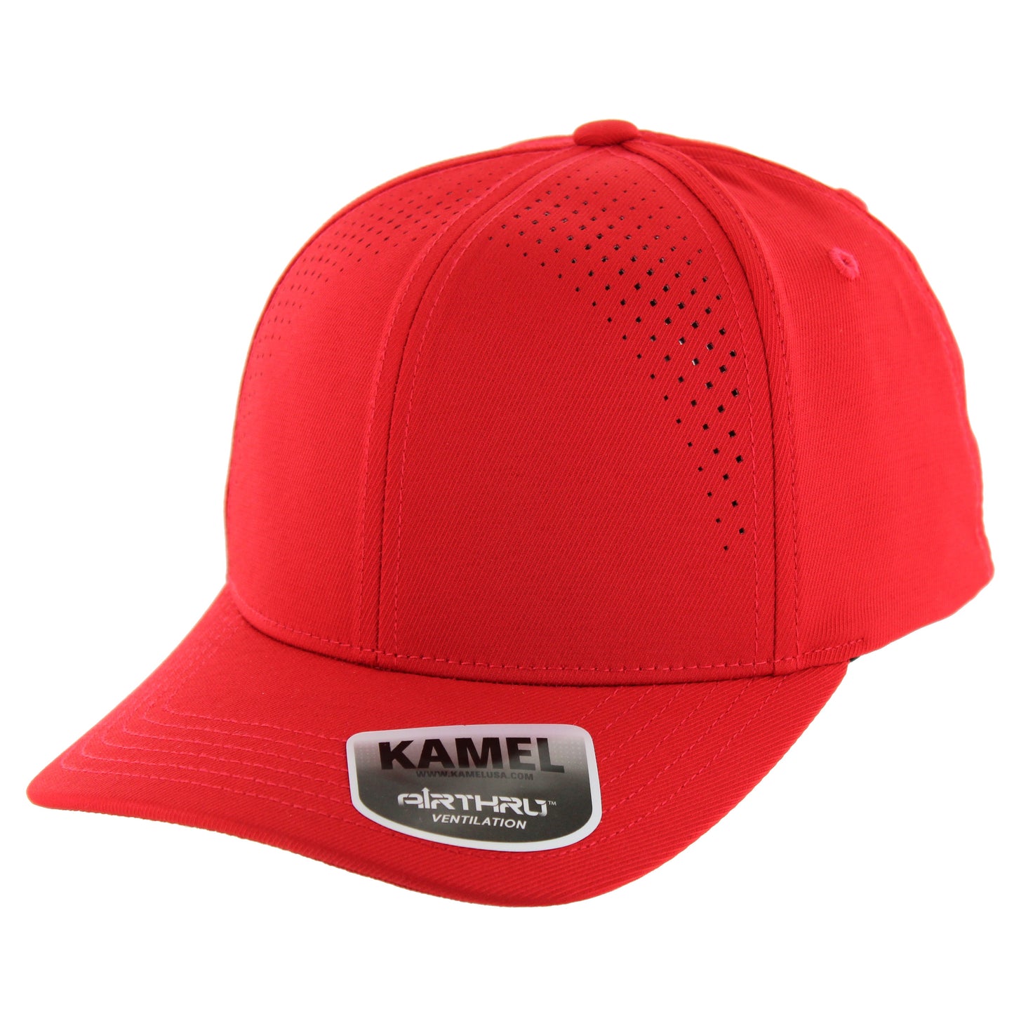 K815AT02A - 6 PANEL AIR THRU TWILL CAP