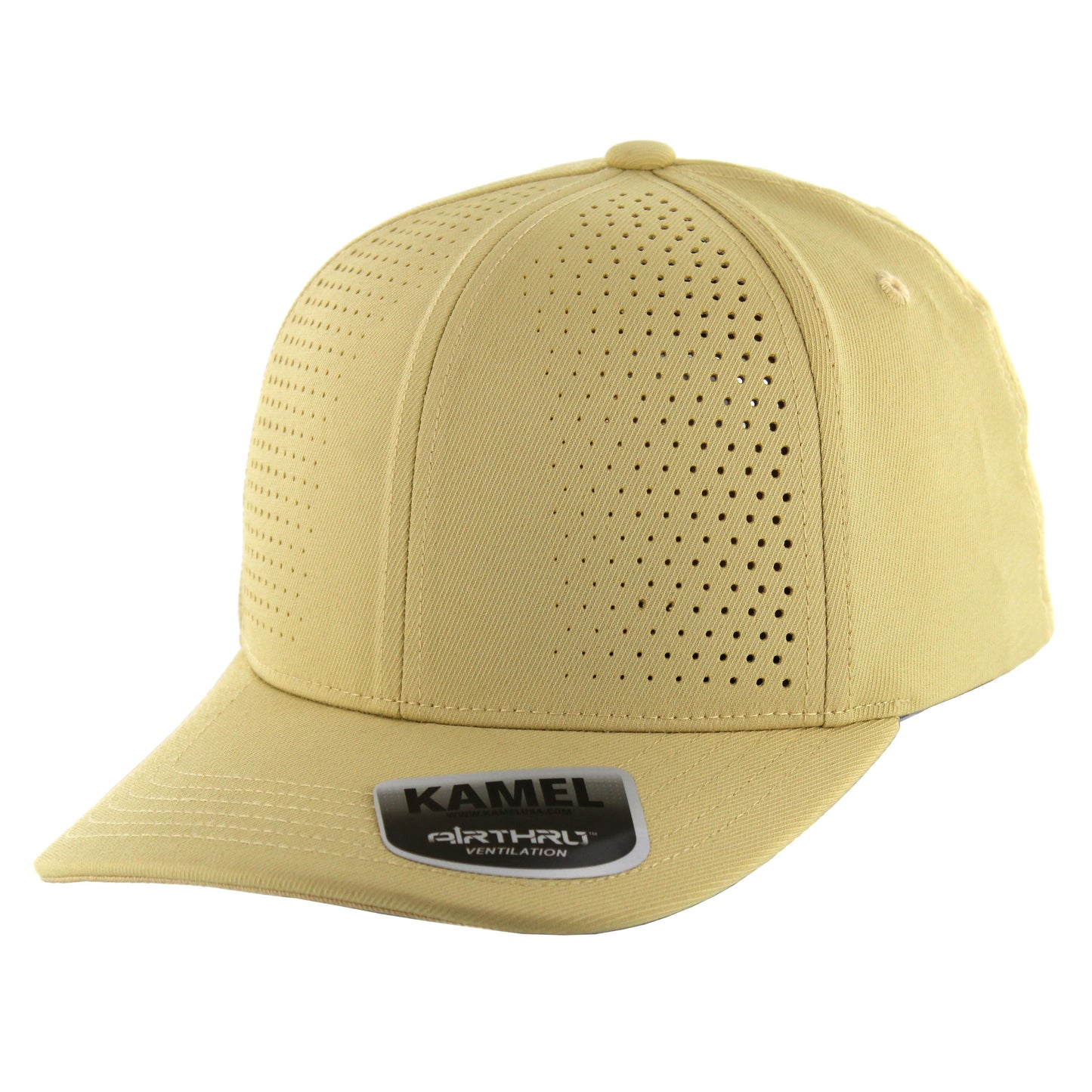 K815AT02B - 6 PANEL AIR THRU TWILL CAP