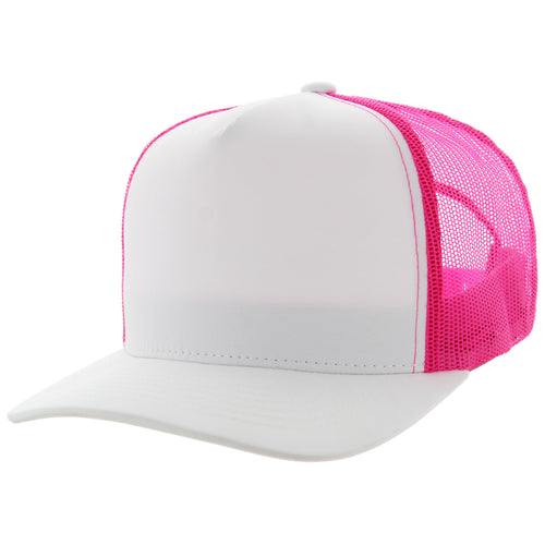 WHITE/NEON PINK