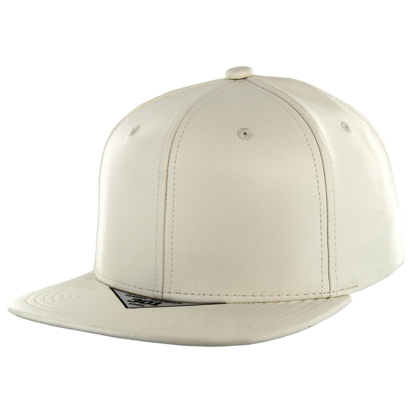 K301PU - 6 PANEL PU LEATHER CAP