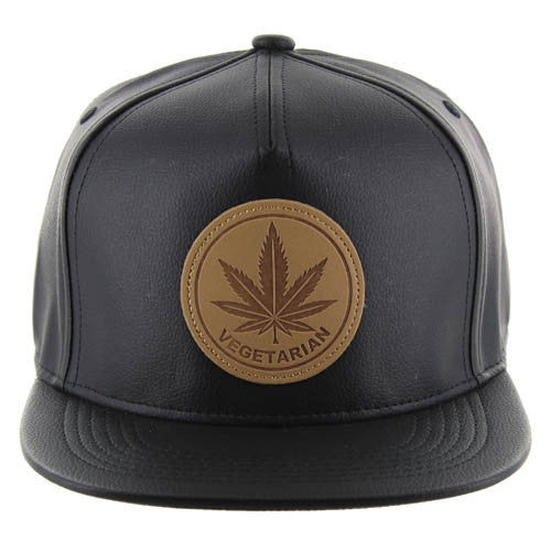 SM002 MARIJUANA - PU BLACK