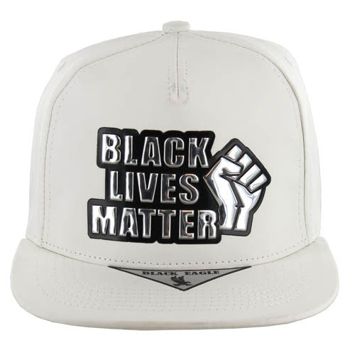 SM018 BLACK LIVES MATTER (MATTE PU WHITE)
