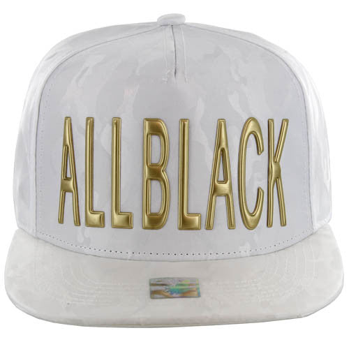 SM062 ALL BLACK (NYLON WHITE CAMO)